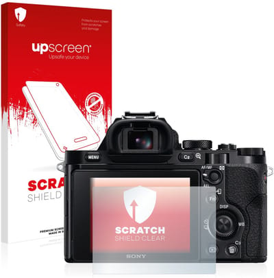 upscreen - Screenprotector voor Sony Alpha 7R (ILCE-7R) - Folie Beschermfolie transparant