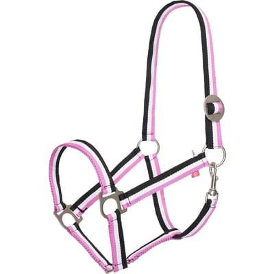 Imperial Riding Halster Nylon Economic - Neon Pink - Cob size