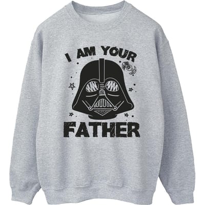 Star Wars Heren I Am Your Father Sweatshirt (Sportgrijs)