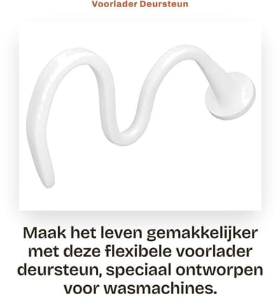 Dailygoods- Deursteun Sterke Magneet - Flexibele Wasmachine Deurhouder - Universele Pasvorm - Eenvoudige Bediening - Verstelbaar - Handiger en Praktischer - Wasmachinehouder
