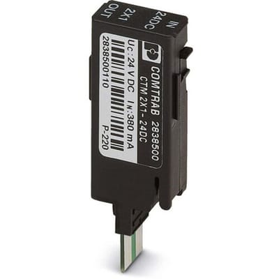 Phoenix Contact 2838542 CTM 2X1- 60DC Overspanningsveilige stekker Set van 10 stuks Overspanningsbeveiliging voor: Netwerk (LSA) 5 kA 10 stuk(s)