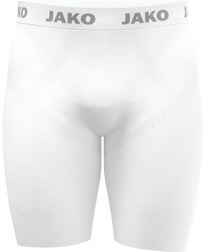 Jako Seamless Short Tight Slidingbroek Heren - Wit | Maat: S