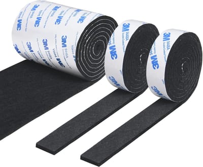 Zelfklevende viltkussens voor meubels - 3 rollen viltstrips met sterke hechting