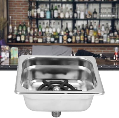Dailygoods- Stoomkanspoeler Automatische Bekerwasmachine - Roestvrij Staal - Glasreiniging - Afvoer - Lekbak - 360° Spoeling