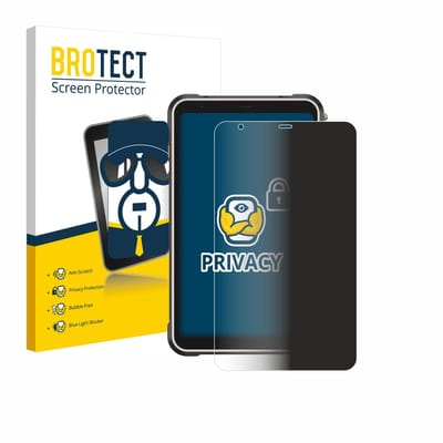 BROTECT - privacy screenprotector voor Ulefone RugKing Pad Pro - Folie Beschermfolie Blauwlichtfilter