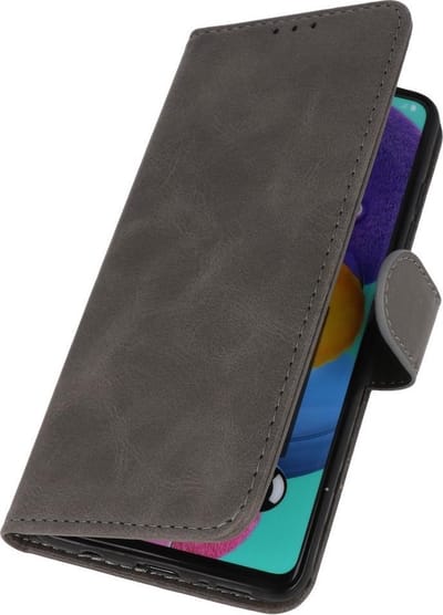 Hoesje Geschikt voor Samsung Galaxy S20 - Book Case Telefoonhoesje - Kaarthouder Portemonnee Hoesje - Wallet Cases - Grijs