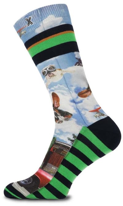 XPOOOS - Flappie Heren Sokken - 1-Pack - Maat 39-42