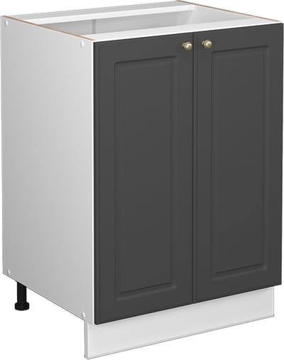 Vicco Fame-Line Keukenonderkast – 60 cm zonder werkblad Antraciet-goud