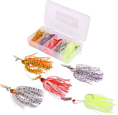 Fish4All Bladed Jig Kit 19g 12cm (5 Stuks) - Kunstaas Set
