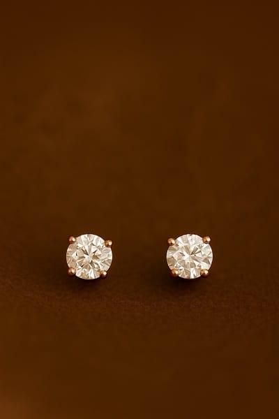 Lundholm Luxe 925 Sterling Zilver Studs Oorbellen Oorstekers Zilver Zirkonia Oorknopjes - Vrouwen cadeautjes tip - verjaardag cadeau voor vriendin - Scandinavisch Design
