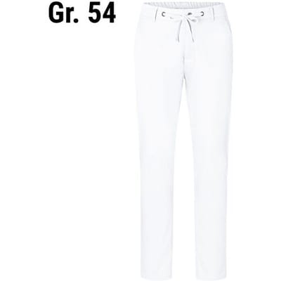 (6 stuks) KARLOWSKY Heren Modern Stretch Chino Broek - Wit - maat: 54