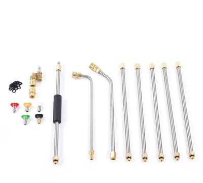 Dailygoods- Verlengstuk Duurzaam - Verlengstuk Autogordel - Verlengstuk Keukenkraan - Verlengstuk Douchekop - Verlengstuk Gordel - 20st Pakking