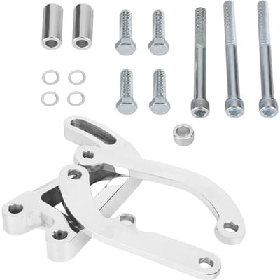 Gepolijst Aluminiumlegering Stuurbekrachtigingspomp Montagebeugel Geschikt voor SBC Chevy 262400