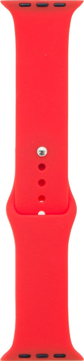 smartwatch bandje Silicoon voor watch bandje - Rood - Geschikt Voor 38 / 40 / 41mm - Smartwatch Siliconen Bandje