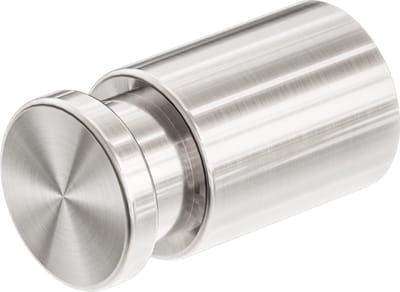 Owen & Finch RVS Handdoekhaak Geborsteld Nikkel | Brushed Nickel – Wand Haak – Roestbestendig – Ø 2,3 cm