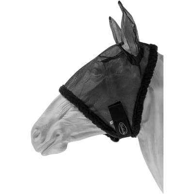 Vliegennet voor paarden van pvc met oorkappen en klittenbandsluiting Umbria Equitazione