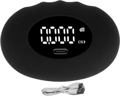 Dailygoods- Vingertrainer 180 kg - Handtrainer - Grijper Trainer - Siliconen - Ergonomisch Ontwerp - Mobiel Opladen