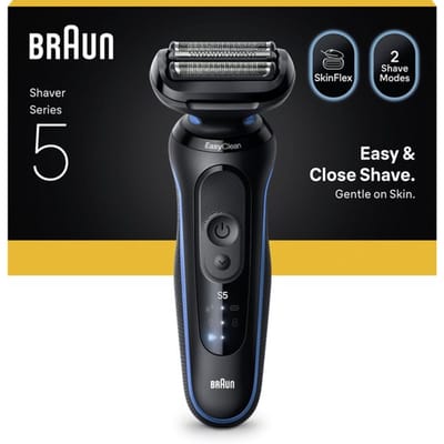Braun Series 5 52-N1200S - Elektrisch Scheerapparaat voor mannen - Tot 50 min gebruikstijd - Precisie Trimmer Opzetstuk - 100% Waterdicht