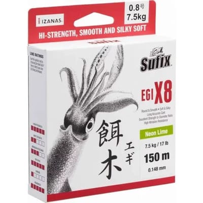Karper vlecht Sufix Egi (x8)
