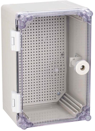 Kabeldoos waterdicht IP66-Lege Groepenkast-290*190*140mm - Installatiekast - met Slot - Hoogwaardig ABS-materiaal-Installatiekast - Elektronische Behuizing Doos Aansluitdoos-kabeldoos Buitenbehuizing-projectbehuizing