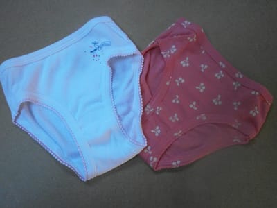Petit Bateau - 2 Pack - Slip - Onderbroek kers - Meisje - 12 jaar 150