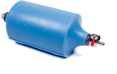 Radiator Opvangbak - Koelvloeistof Reservoir - Racewagen Onderhoud - Specifiek Ontwerp - 1 Quart - Blauw