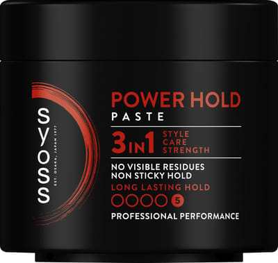 Syoss Power Hold - Styling Paste - Styling, Verzorging en Herstel - Glazende Finish - Versterkt Haarsrtuctuur - Voordeelverpakking - 6x150 ml