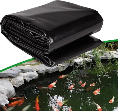 Zware Waterdichte Vijverfolie 3x4M, 4x6M, 5x8M, 7x10M - Duurzaam en Flexibel Tuinzwembadmembraan