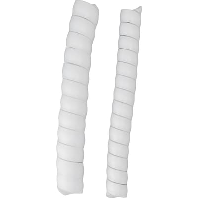 Protecteur de tronc d'arbre Plastique Spirale Protection d'écorce d'arbre Tube Enveloppes pour protéger les jeunes arbres white