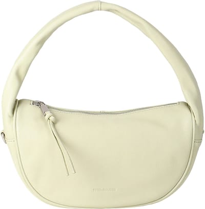 FREDsBRUDER Leren Schoudertas Bobonia Midi Hobo Bag Pistachio Lichtgroen
