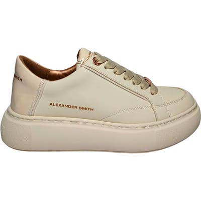 Damesschoenen Alexander Smith Eco-Greenwich Vrouw Total Cream