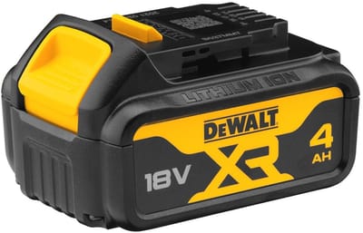 Li-Ion Accu 4 Ah voor 18 Volt XR Gereedschap - Compatibel met Alle Modellen, LED Capaciteitsindicator