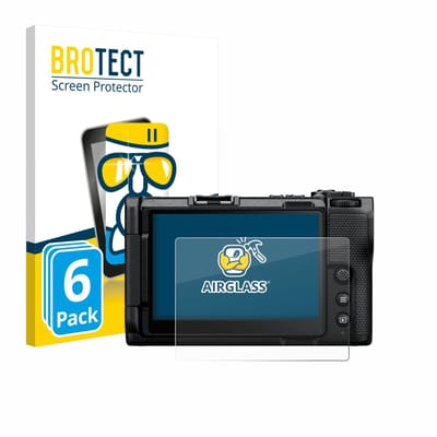 Screenprotector 6 Stuks voor Nikon ZR 2025 Beschermglas transparant