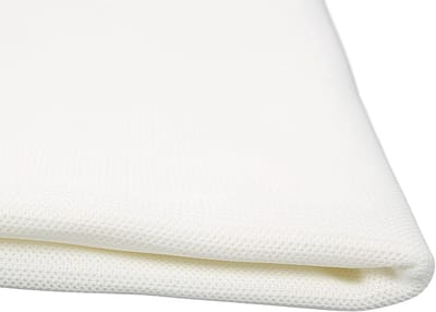 Stof voor luidsprekergrill - Akoestisch weefsel voor luidsprekers - Ademend en waterdicht - 140 cm x 91 cm - Wit - Geluidsdempend - Geluidsabsorberend