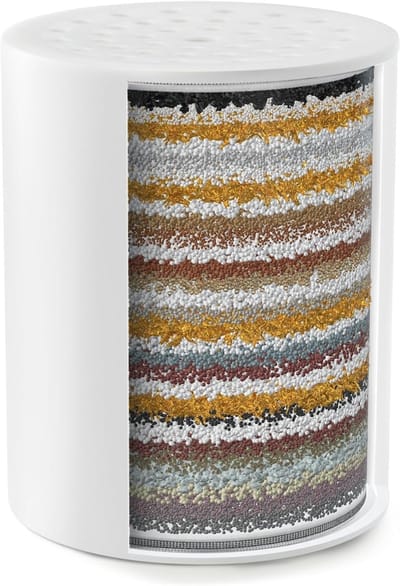 TIM® Douche Filter - Waterfilter - Douchekop Filter - Wit - 46cm x 41cm x 23 cm