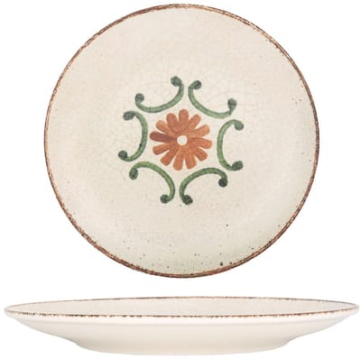 Kütahya Porselen Dinerbord - Storia - Porselein - 25 cm - set van 6