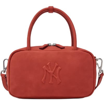 Sac à main avec logo MLB, bandoulière réglable et amovible, pour femme, rouge 3ACRSD16N-50RDS Red