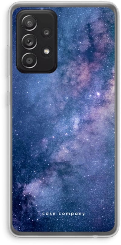 Hoesje geschikt voor Samsung Galaxy A52s 5G hoesje - Nebula - Soft Cover Telefoonhoesje - Bescherming aan alle Kanten en Schermrand
