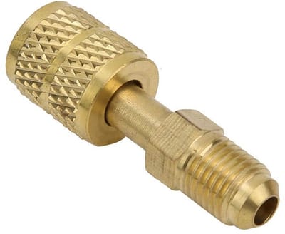 Allecto - AC R410A Adapter - 1/4 inch naar 5/16 inch - Geschikt voor mini-split airconditioners - Verliesarm ontwerp - Ideaal ...