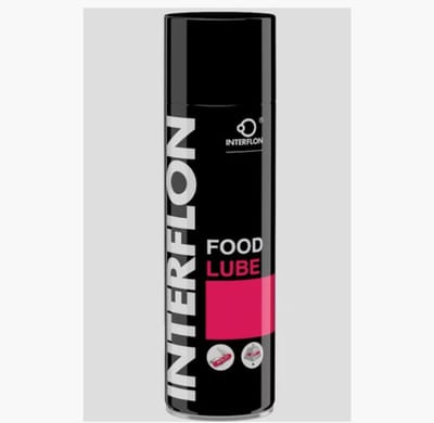 Interflon Food Lube | Krachtig smeermiddel | Droog Smeermiddel | Veelzijdige toepassing | Verdrijft Vocht |NSF