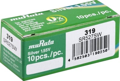 Knoopcel Batterijen - Kleine Batterijen - Apparaten Voeden - Zilveroxide Technologie - 10 Stuks - Zilver