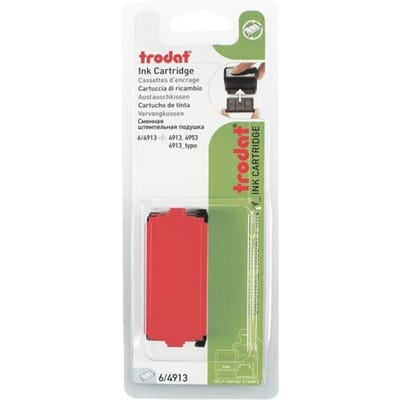 Stempelkussen Trodat Printy 6/4913 2 stuks rood