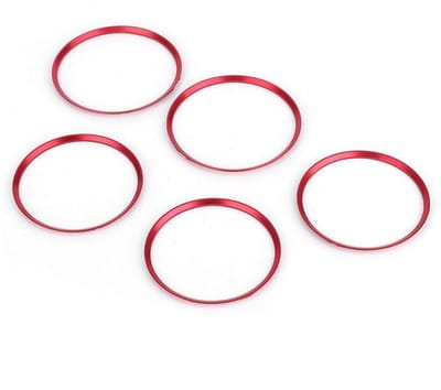Dailygoods- Luchtuitlaat Ring - Aluminium - Ventilatierooster - Decoratieve Bekleding - Geschikt voor CLA GLA Klasse 2013-2018 - Eenvoudig te Installeren