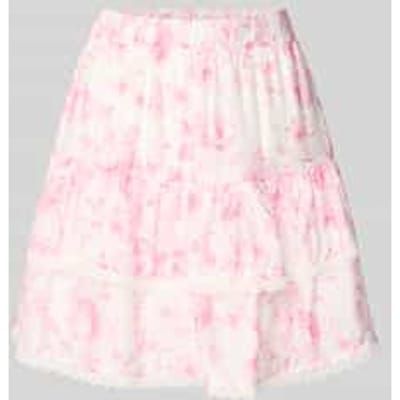 Uitlopende rok van viscosemix model 'BLISS'