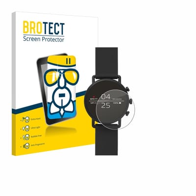 Screenprotector voor Skagen Smartwatch Falster 2 Beschermglas transparant