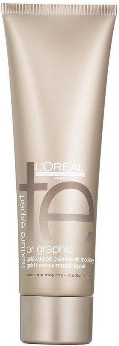 L'Oréal Professionnel Texture Expert Or Graphic Golden Modelling Gel (125 ml)
