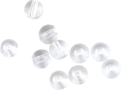 Spro Round Smooth Glass Beads - 4 mm - clear diamond
