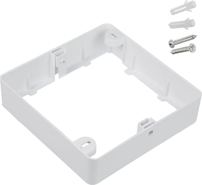 Maclean - Opbouw Frame voor LED-paneel 18W - vierkant - 170*170*38mm, MCE379 S