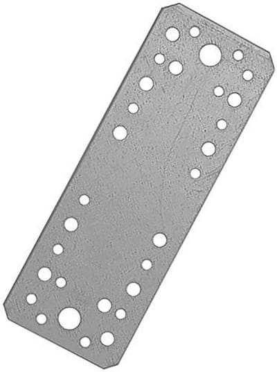 Geperforeerde Staal Beugel voor Verbinding - 90 x 195 mm