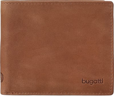 Bugatti Volo Portemonnee Leer 11 cm - Jongens - Horizontaal - cognac